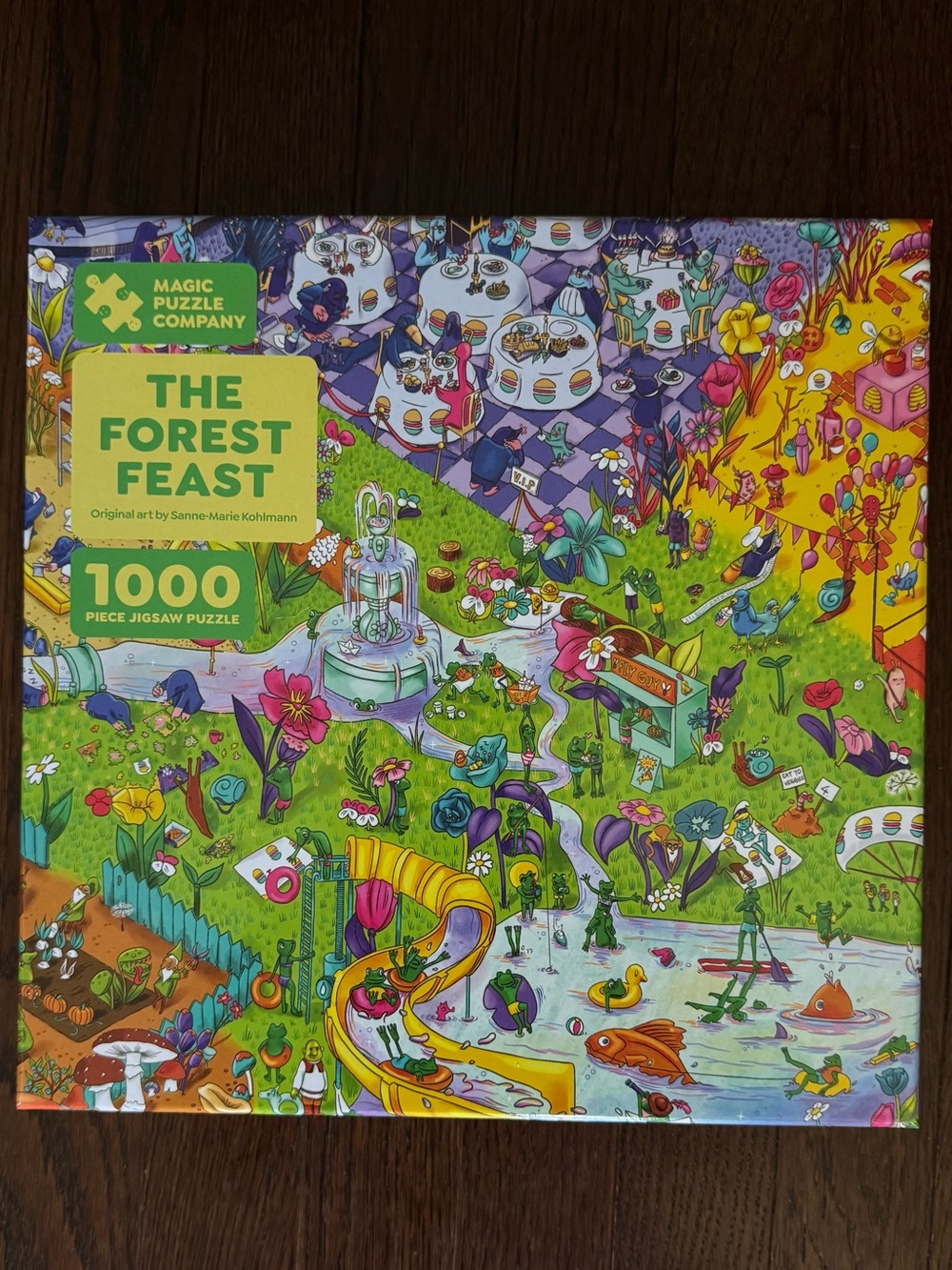 Magic Puzzle Company The Forest Feast 1000 Piece puzzle